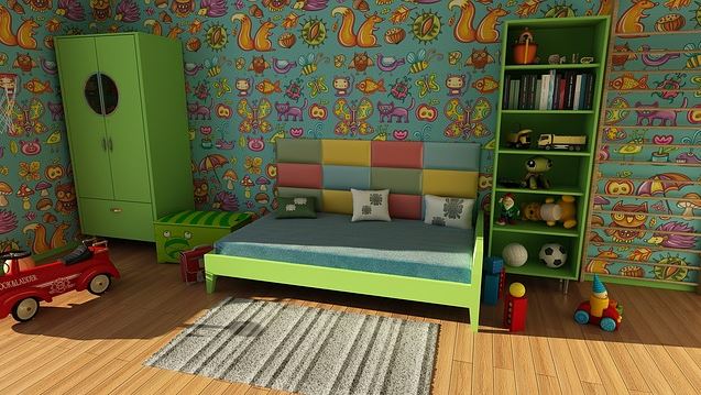 Optimale lernsituation zuhause. gemeinsames kinderzimmer? traum ...